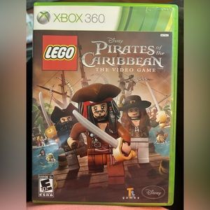 Lego Pirates Of The Caribbean Video Game Box 360 Live Disney Games NTSC Rated E